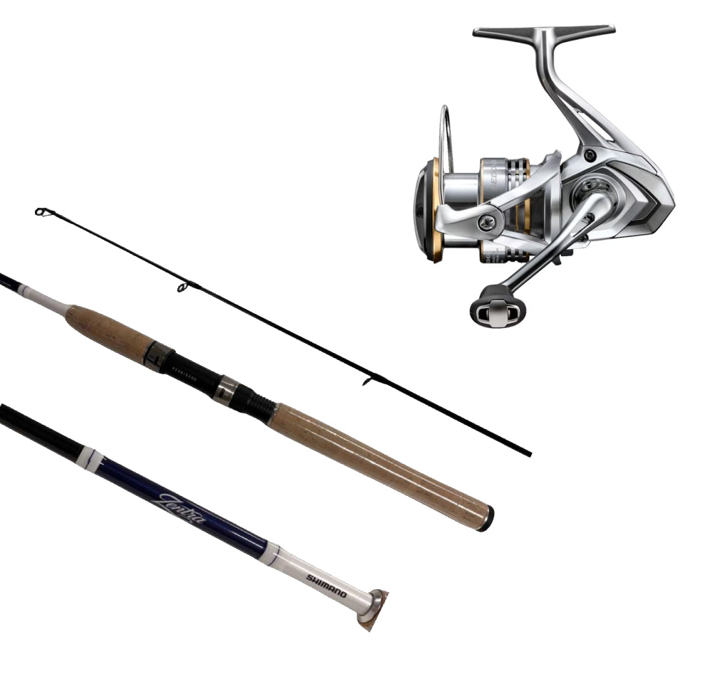 Shimano Zentra Light Spin Combo Bundle