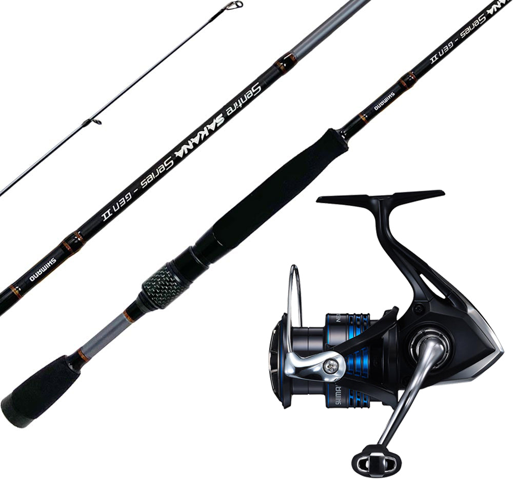 Shimano Light Medium Estuary Lure And Bait Fishing Combo - Fergo's