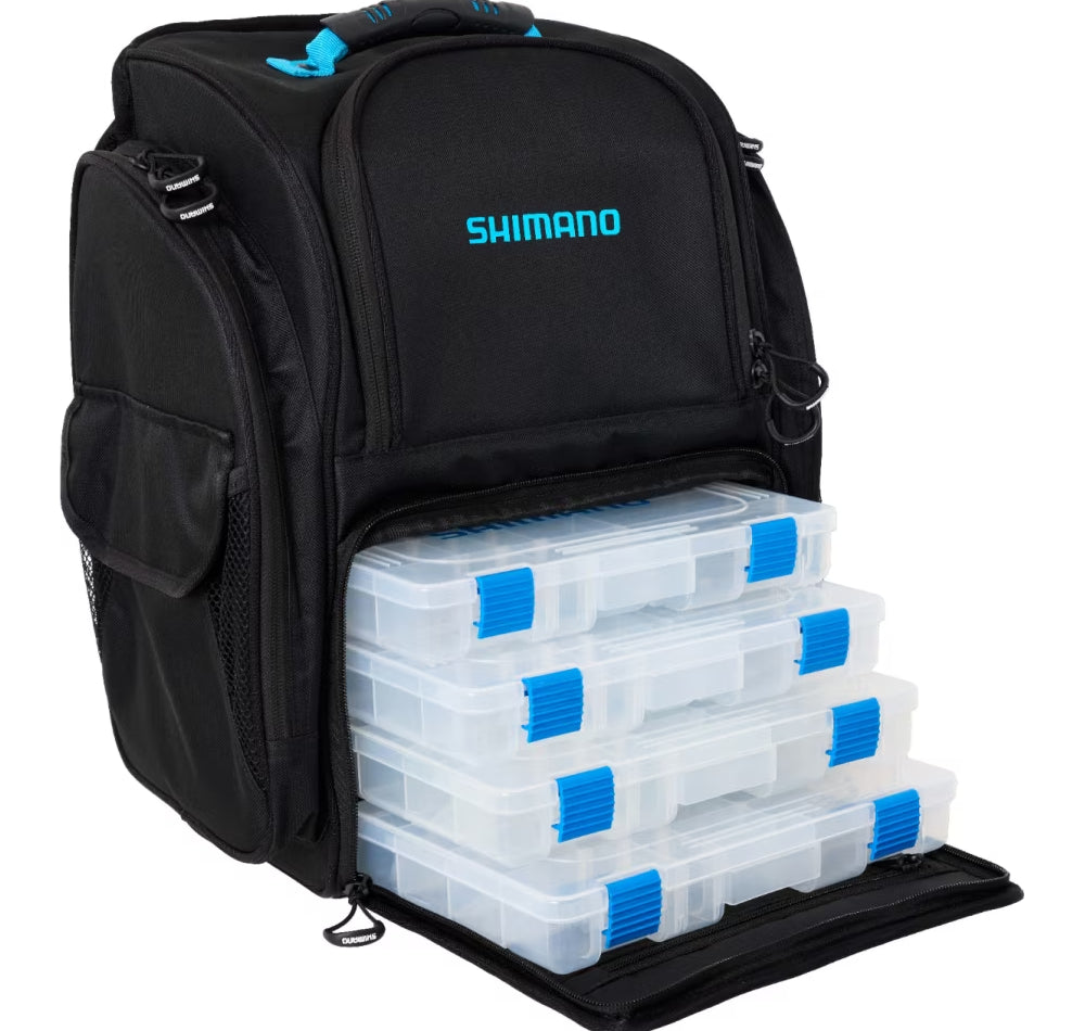 Shimano Tackle Backpack with Tackle Trays Large