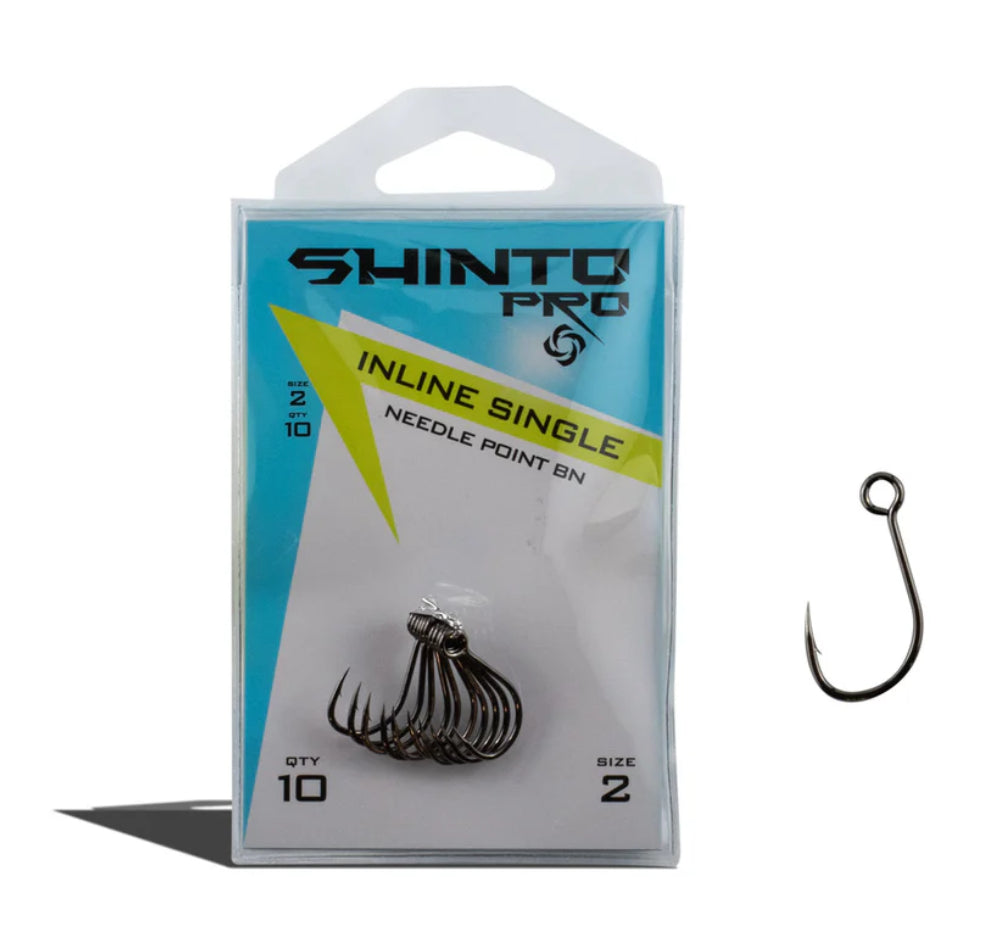 Shinto Pro Inline Hooks - Black Nickel