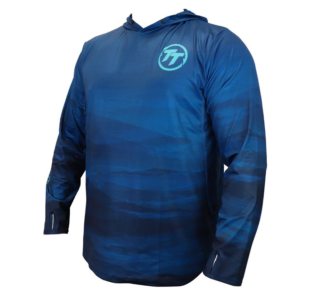 TT Hooded Tournament Shirt Blue