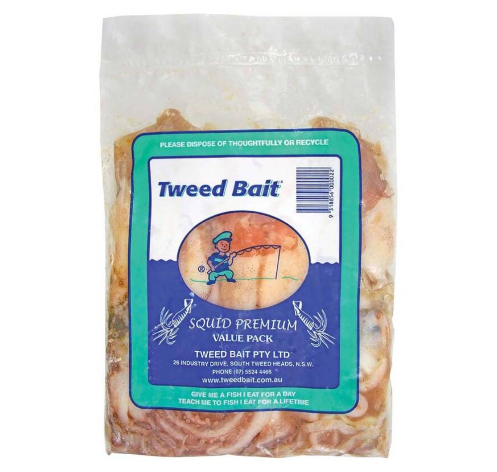 Tweed Bait Squid Value Packs