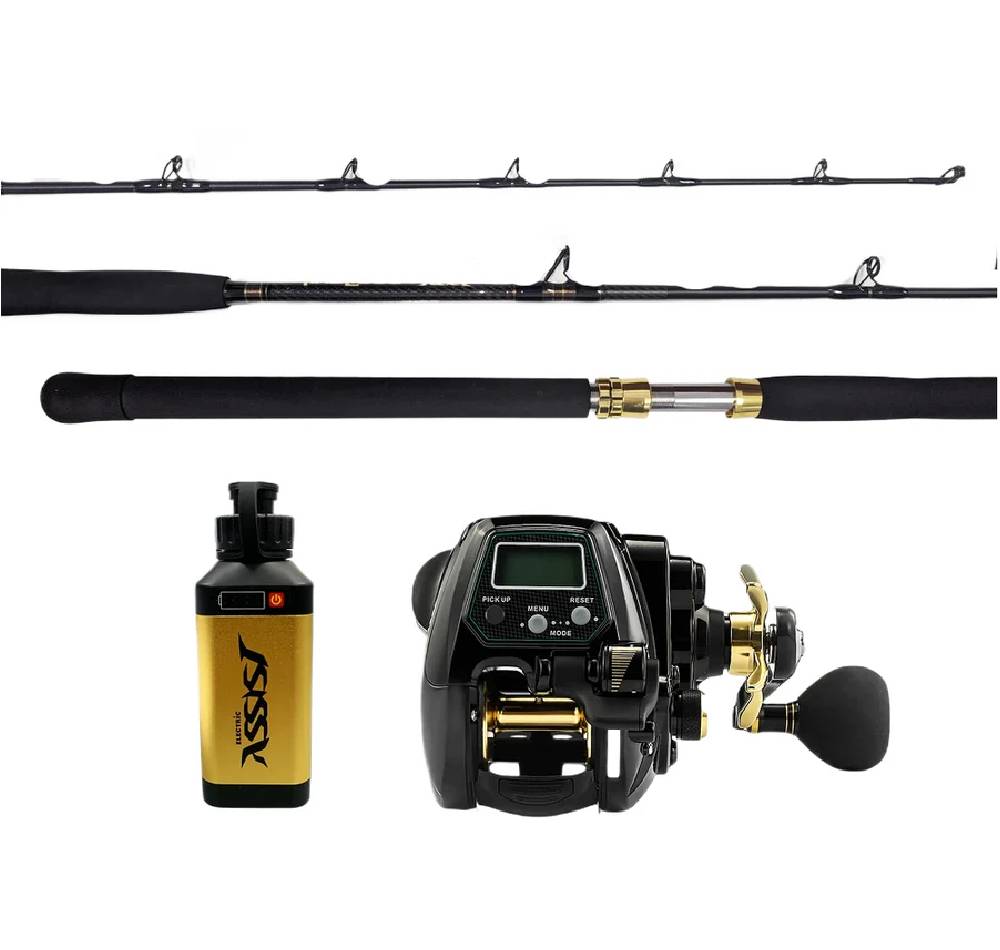 Wilson Live Fibre PE 2-4 Assist 3000 Reel Combo With 3.5Ah Battery Kit