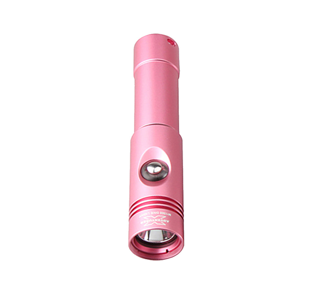 X-Adventurer M1500 LED Dive Torch Pink
