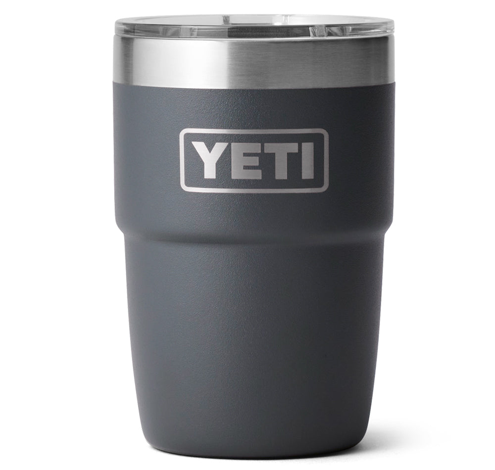 Yeti Rambler 8oz Stackable Cup with MagSlider Lid Charcoal
