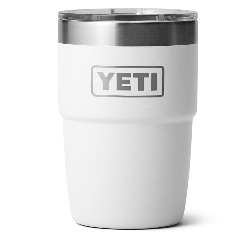 Yeti Rambler 8oz Stackable Cup with MagSlider Lid White