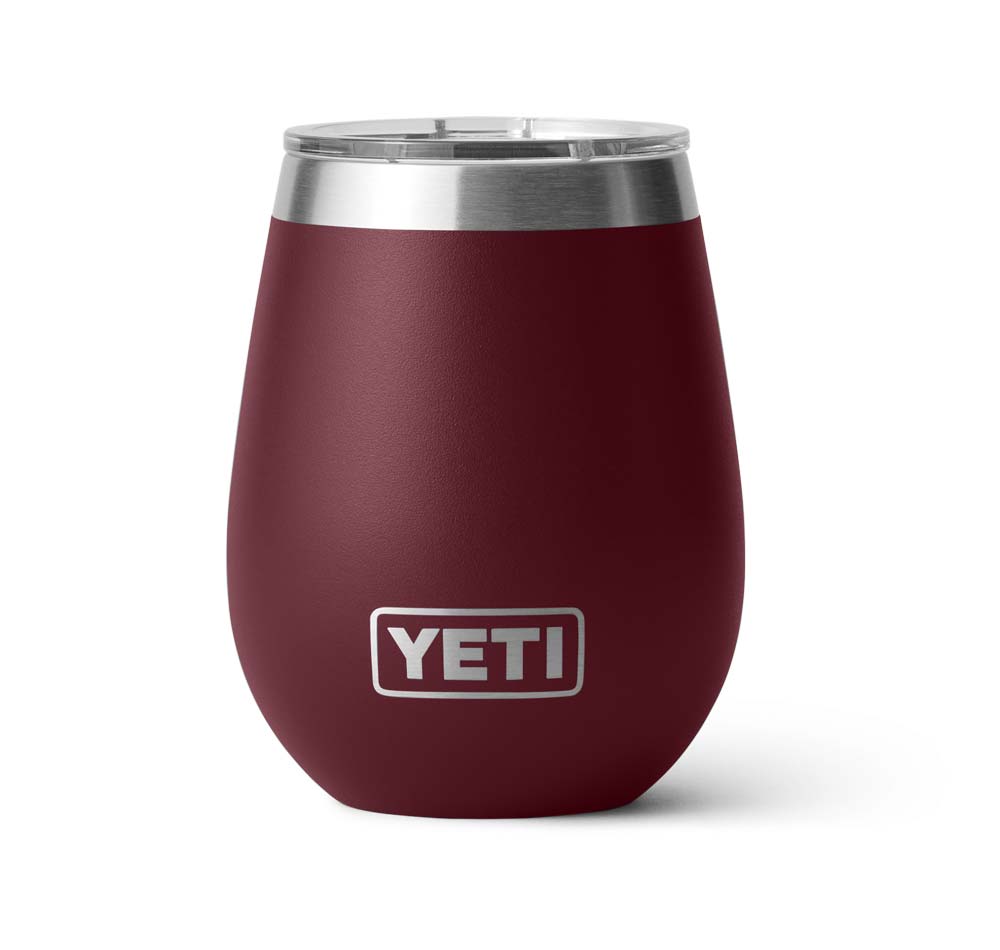 Yeti Rambler 10oz Wine Tumbler with MagSlider Lid (295ml) Wild Vine Red