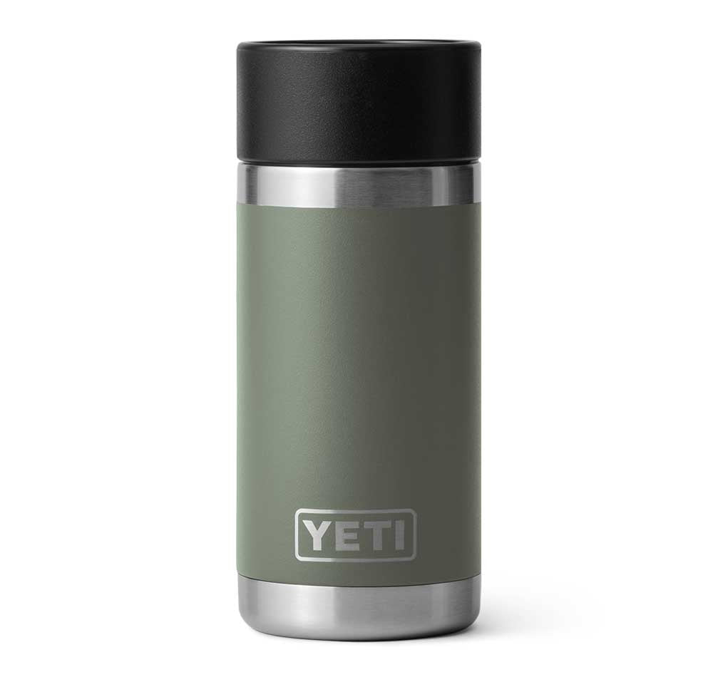 Yeti Rambler 12oz Bottle with HotShot Cap (355ml) Colour Camp Green