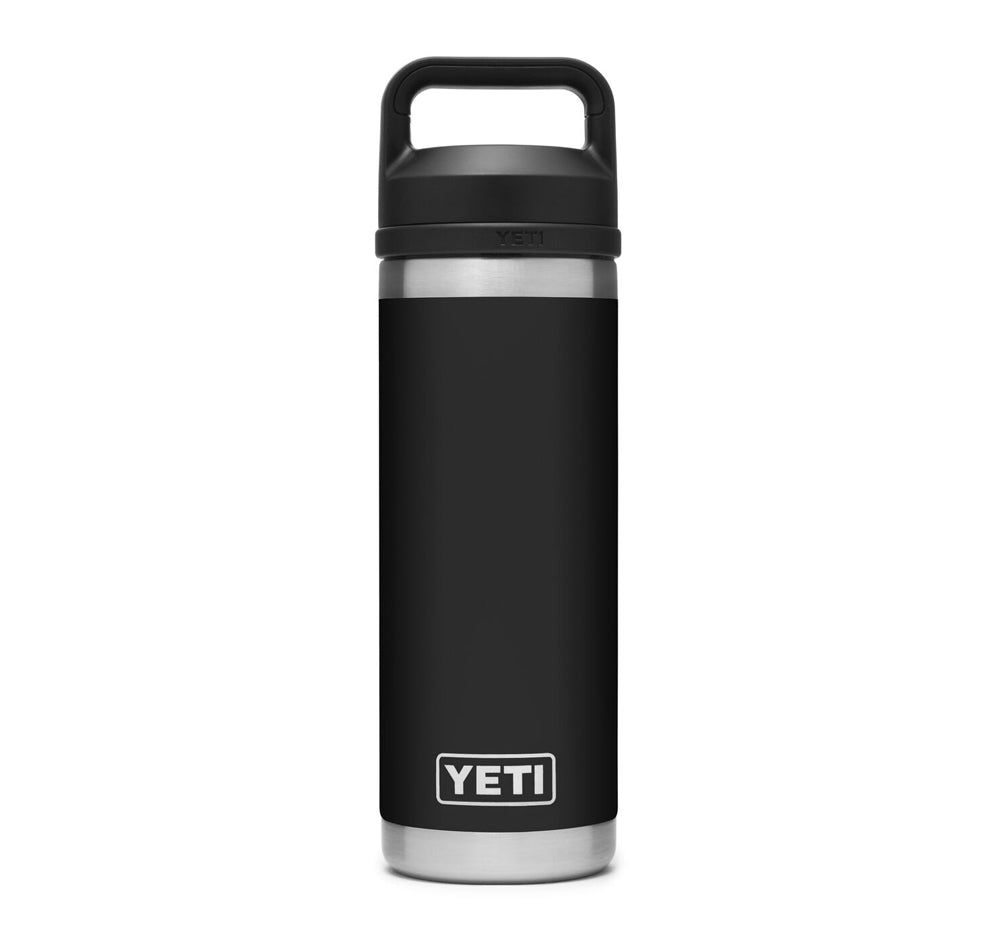 Yeti Rambler 18oz Bottle with Chug Cap (532ml) Black