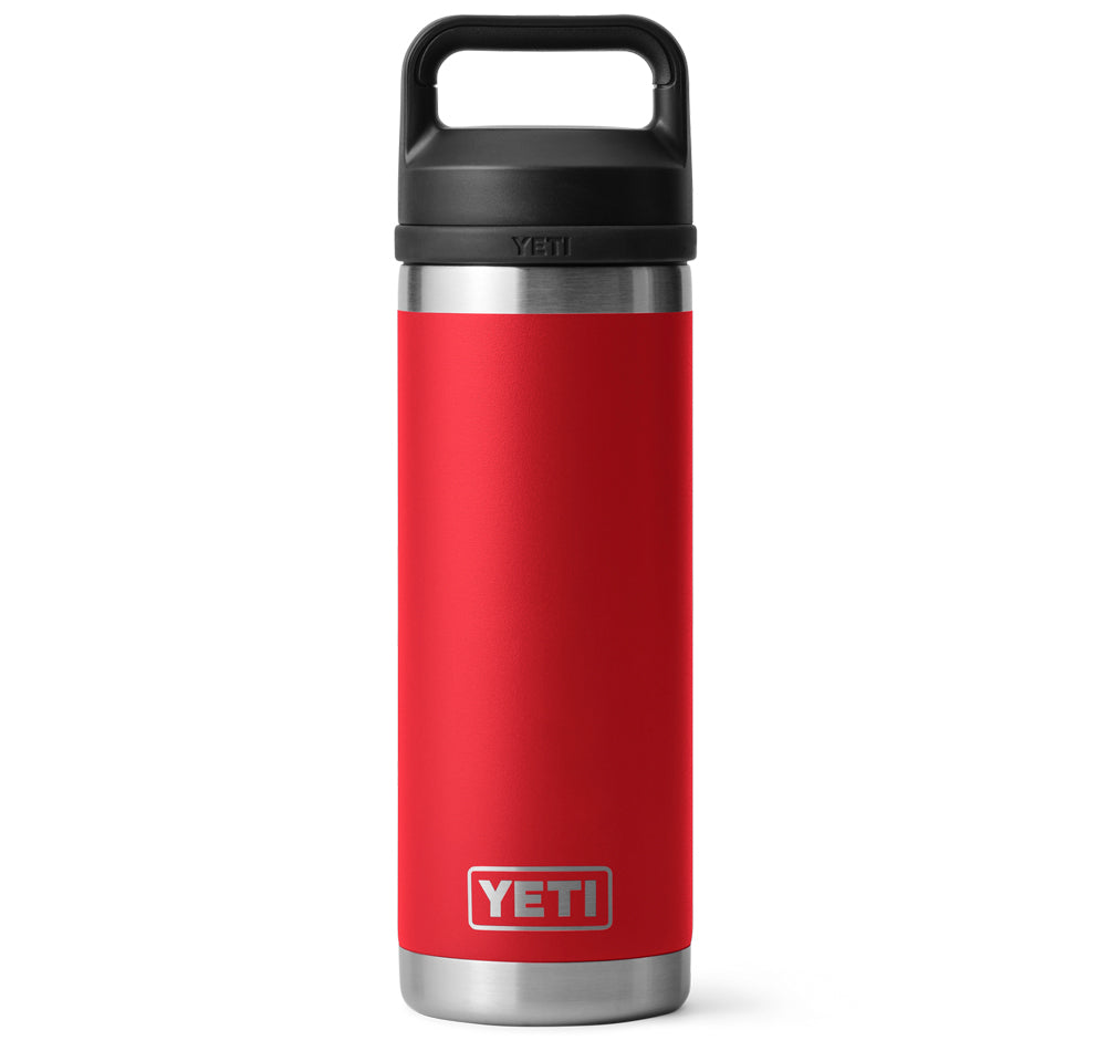  Yeti Rambler 18oz Bottle with Chug Cap (532ml) Rescue Red