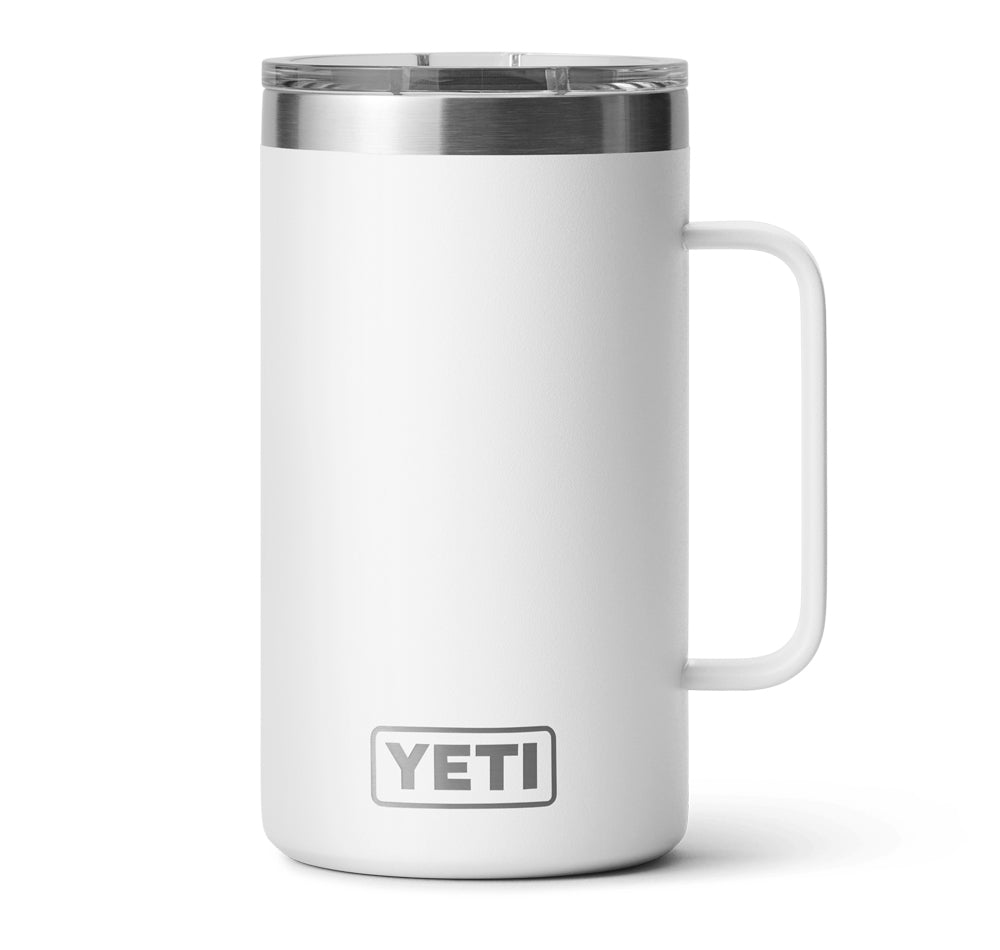 Yeti Rambler 24oz Mug with MagSlider Lid (710ml) White