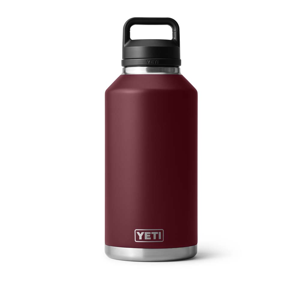 Yeti Rambler 64oz Bottle With Chug Cap (1.9L) Wild Vine Red