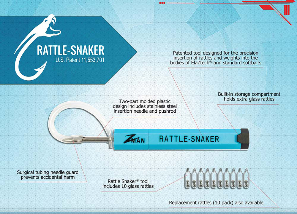 ZMan Rattle-Snaker Pen Design Info