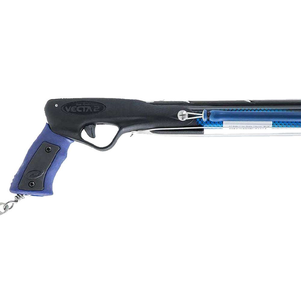 Rob Allen GT Carbon Roller Speargun Digital Blue Vecta 2 Handle