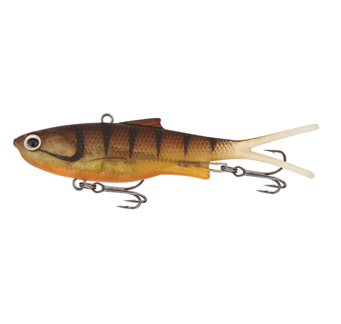 Samaki Vibelicious Fork Tail Soft Vibe Colour Brown Shrimp