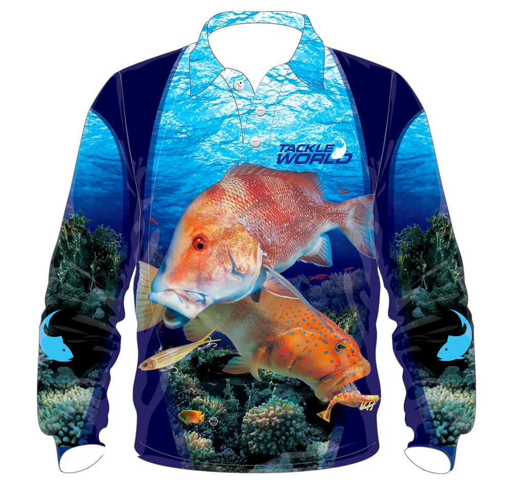 Tackle World Angler Series Reef Fish Adults Fishing Shirt - Fergo's Tackle  World