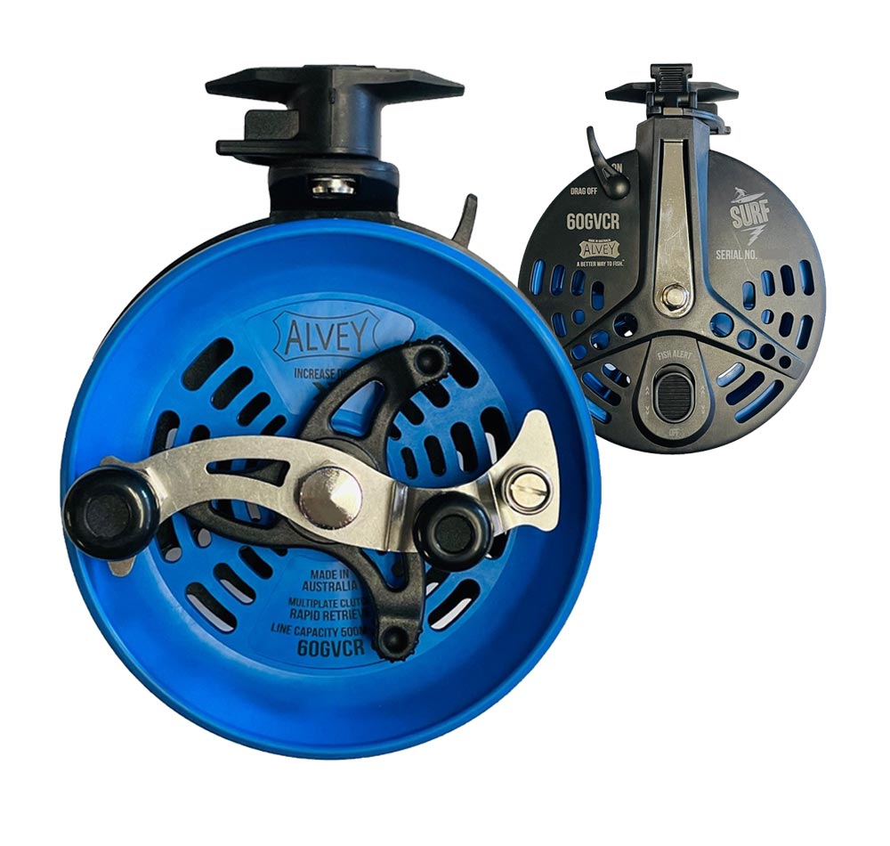 Alvey Surf 60 GVCR Blue front and back
