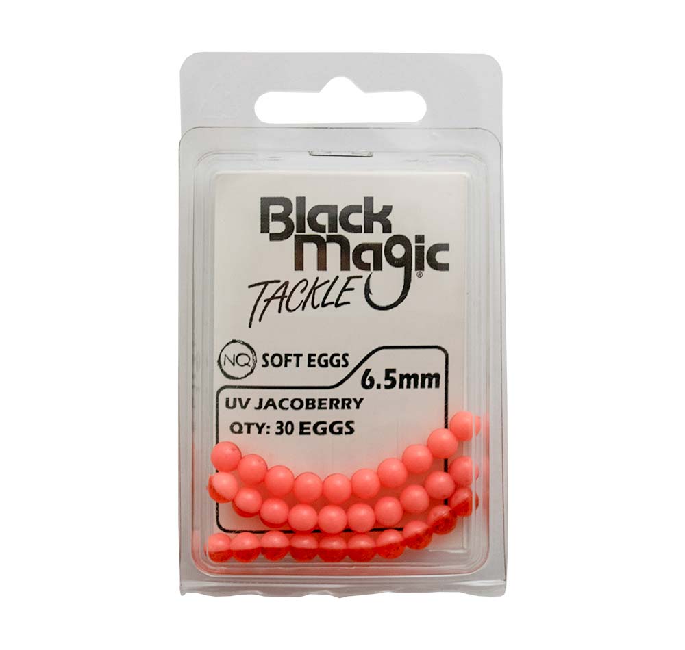 Black Magic Soft Eggs 6.5mm - Fergo's Tackle World