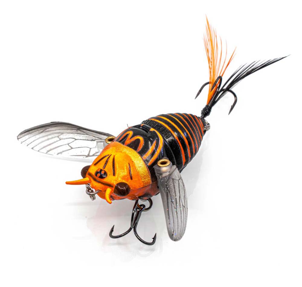 Chasebaits Ripple Cicada Lure 07 Orange Devil