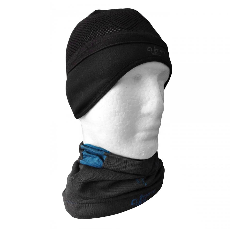 Climate Veil Multi-Use Head Warmer on neck