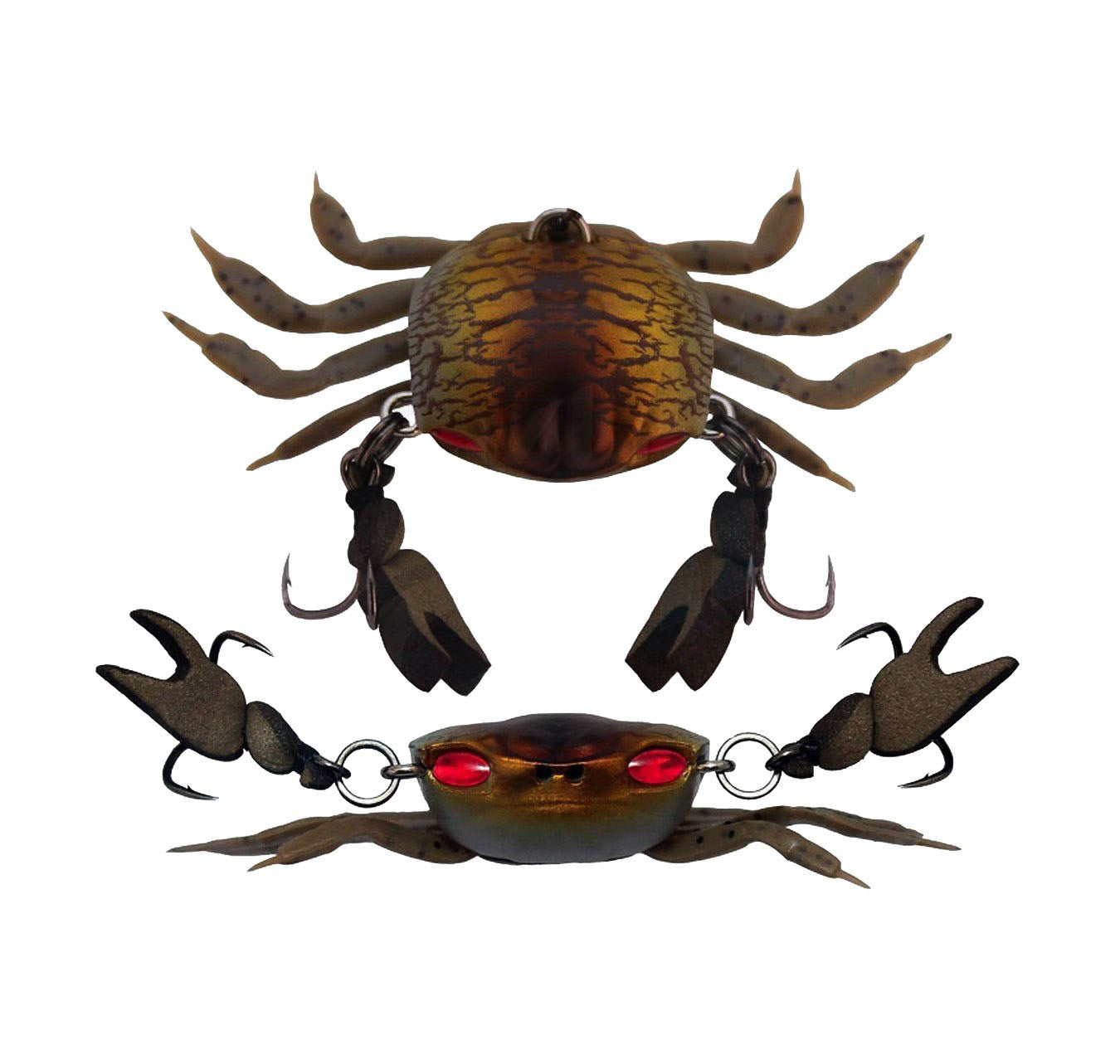 crankin crab fishing lure Cranka 50mm 5.9g TackleWest Armed with razor Cranka Crab Light 18mm Lures