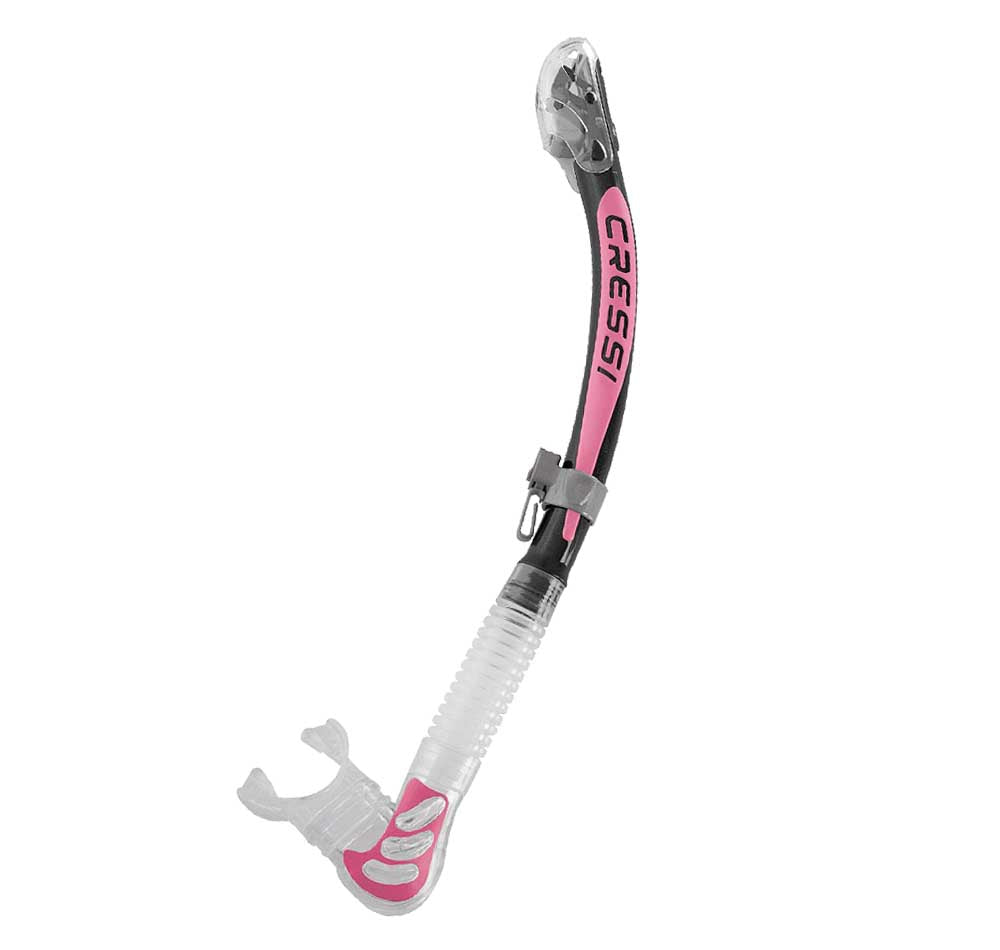 Cressi Alpha Ultra Dry Snorkel Colour Black/Pink