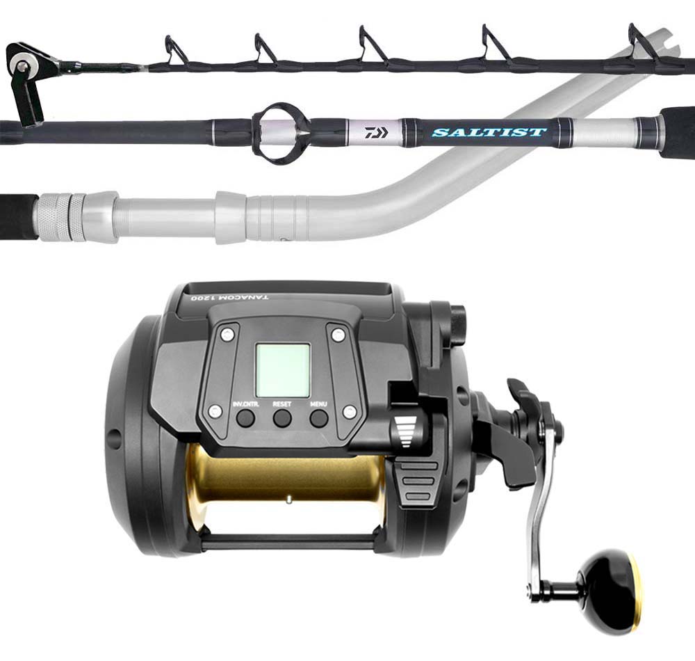 daiwa 1200 electric reel combo Seapower Power Assist Tanacom 1200 Tanacom 1200 Daiwa Electric Reel