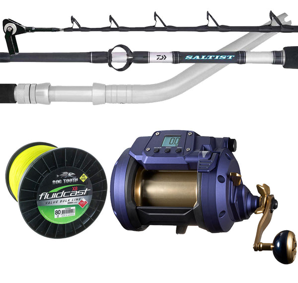 Daiwa 23 Seapower 800 Deep Drop Combo With Line - Fergo's Tackle World