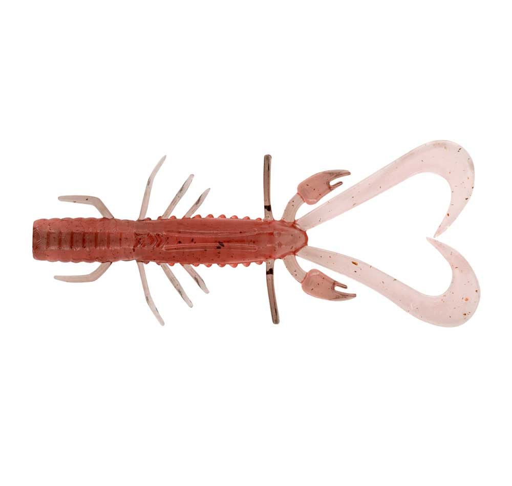 Daiwa Bait Junkie Risky Critter 3&quot; Soft Plastics Colour Skin Shrimp UV