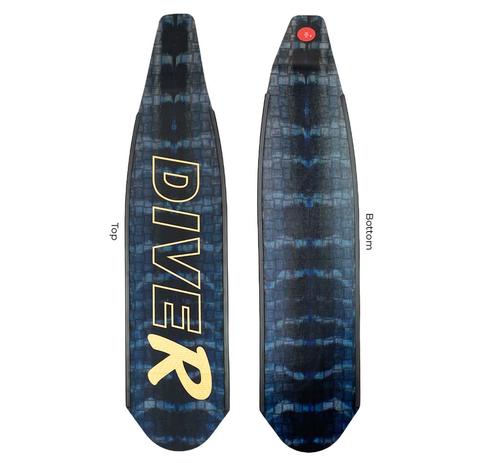 DiveR Innegra Carbon Wahoo fin blades