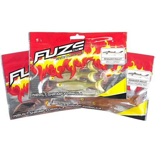Fuze Jewfish Soft Plastics Pack