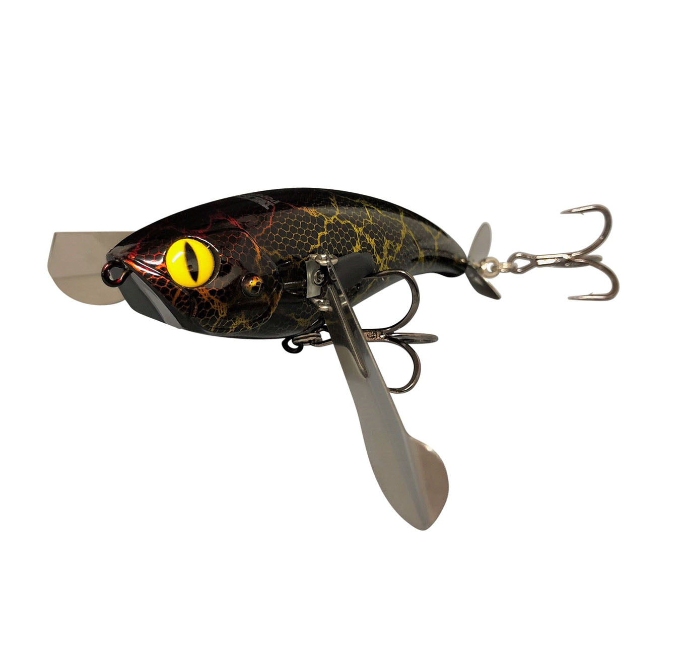 Jackall Mega Pompadour Lure Black Snake