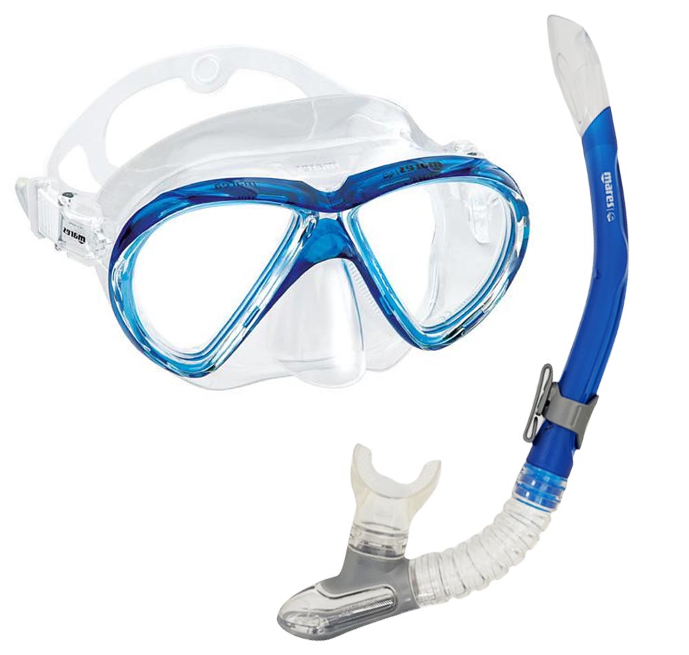 Mares Marea Blue Mask &amp; Snorkel Set