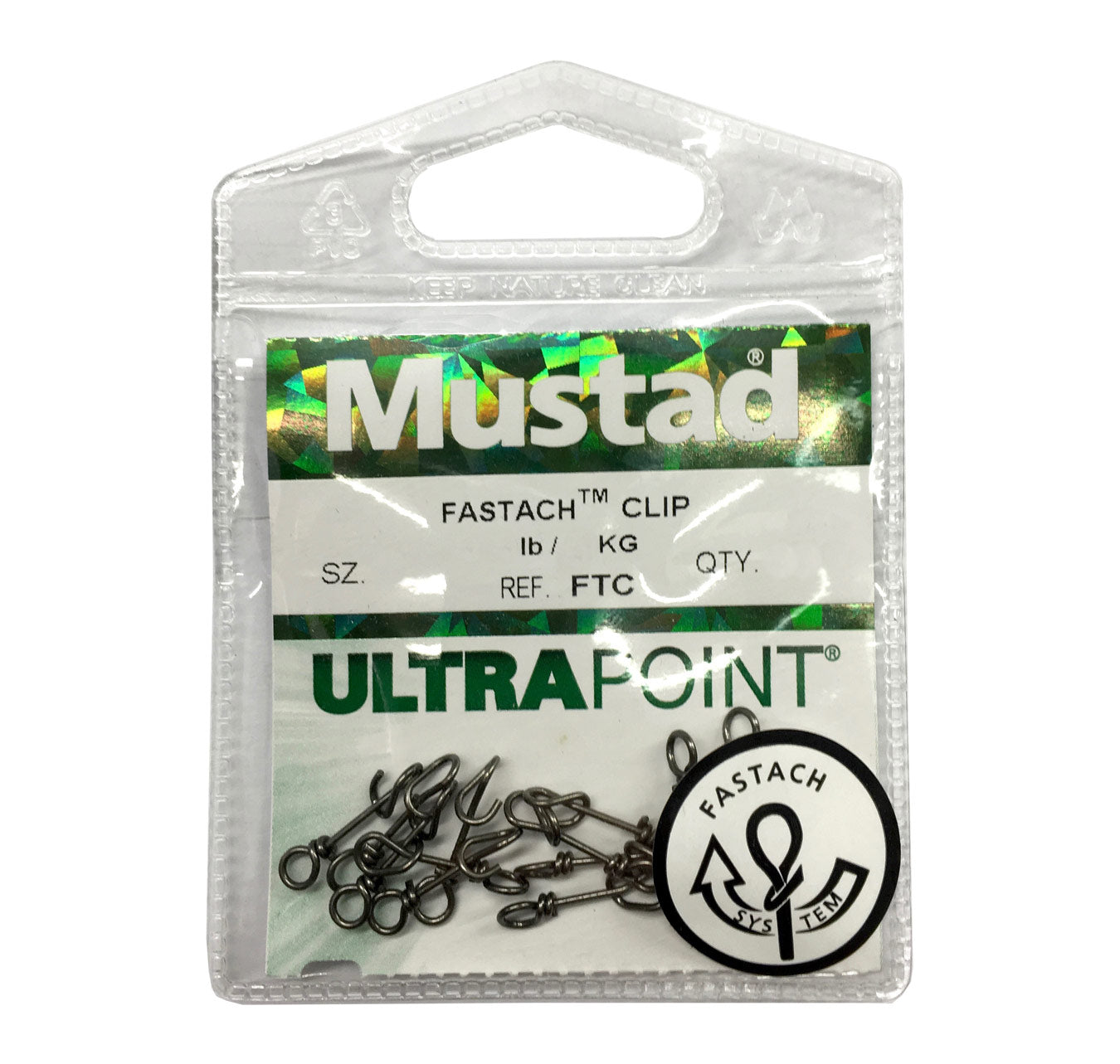 Mustad Fastach Clips