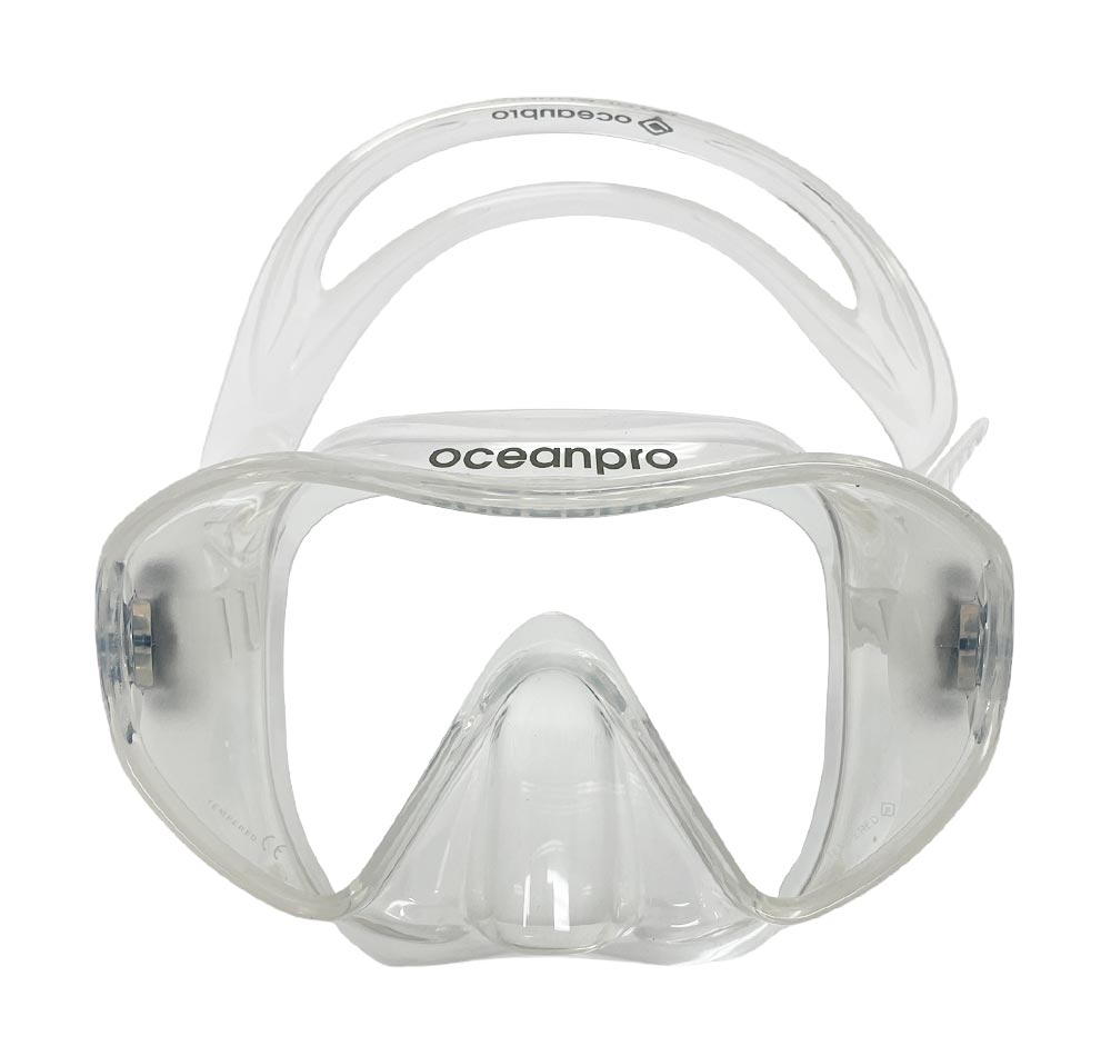 Ocean Pro Fraser Mask Clear Titanium
