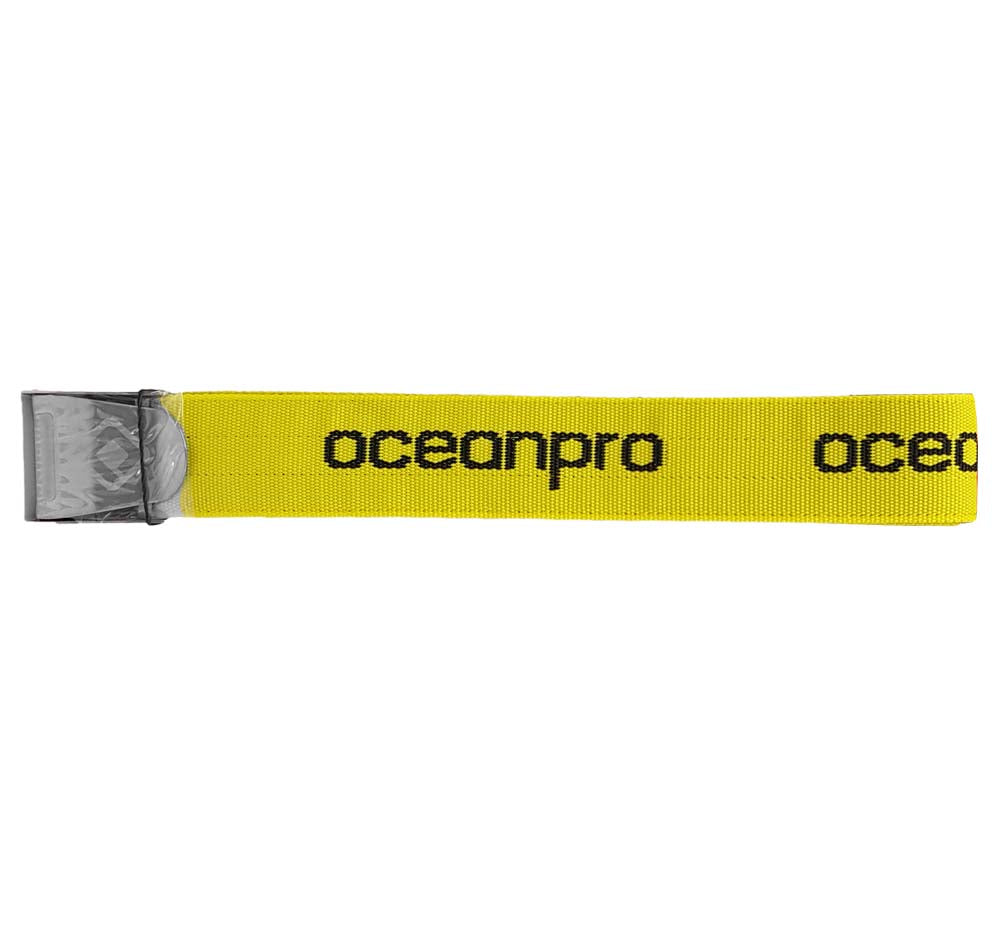 Ocean Pro Webbing Weight Belt Colour Yellow