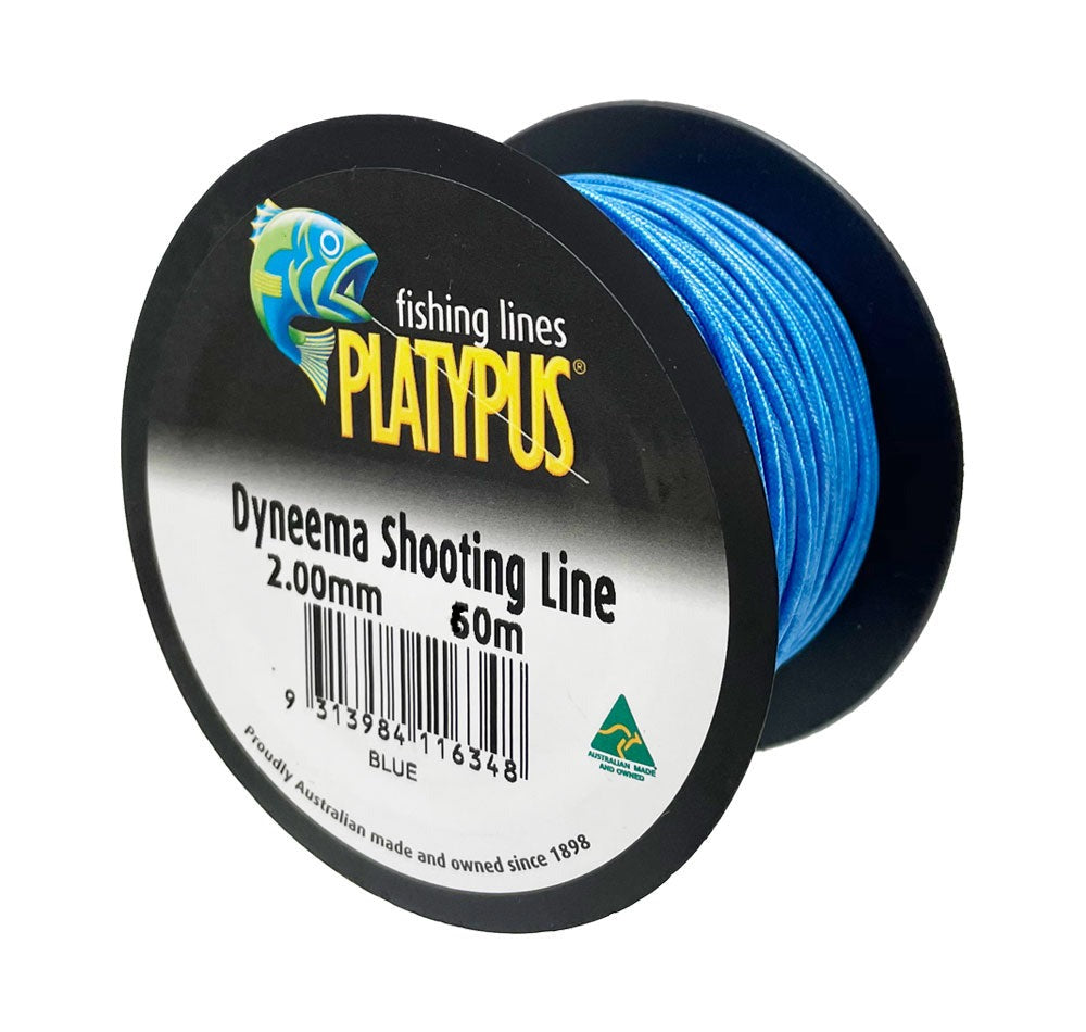 Platypus Dyneema Shooting Line 50m Blue