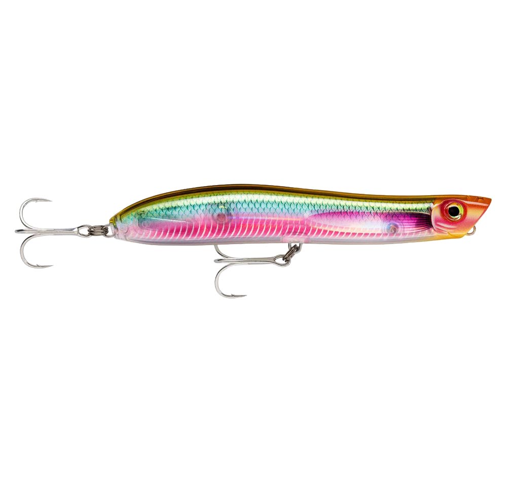 Rapala MaxRap Walk&#39;N Roll 13 Topwater Lure Ghost Sandeel