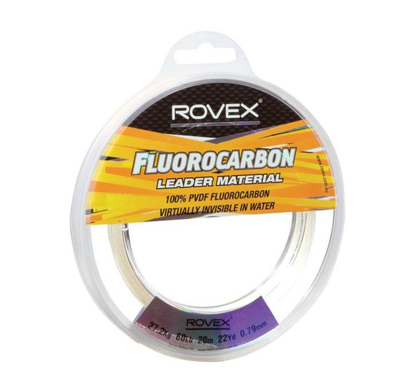 Rovex Flurocarbon Leader 60lb 30m