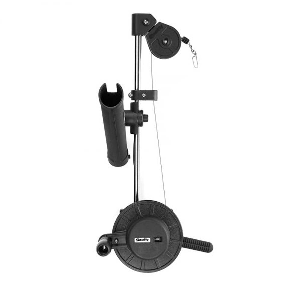 Scotty 1050 Compact Depthmaster Downrigger 23&quot; Top View