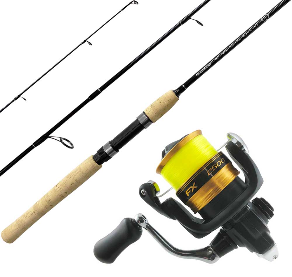 Shimano 2500 Series Graphite Light Spin Combo