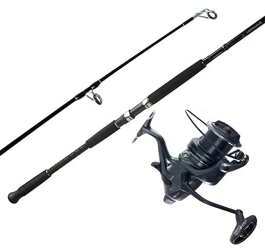 Shimano Aerowave Composite 1202M 5-8kg + Shimano Med Baitrunner Ci4+ LC 5500 XTB Combo