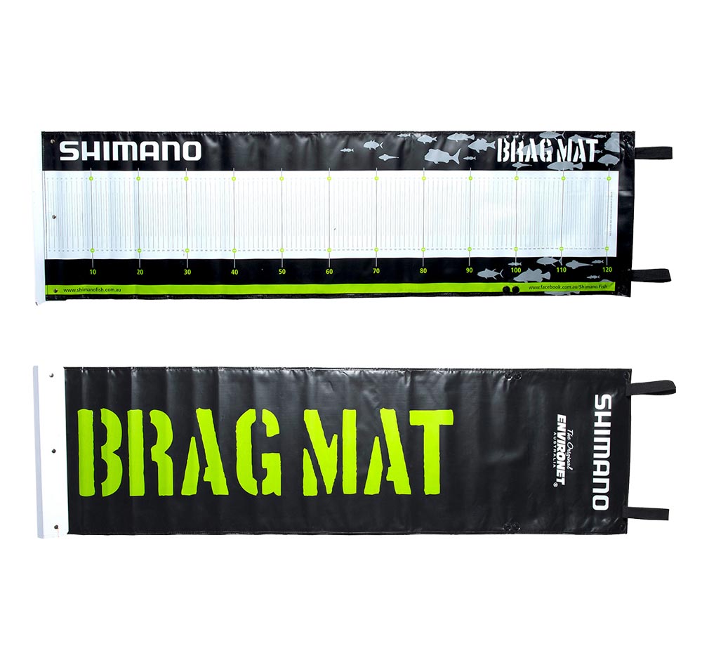 Shimano Brag Mat 1.2m Black/Green