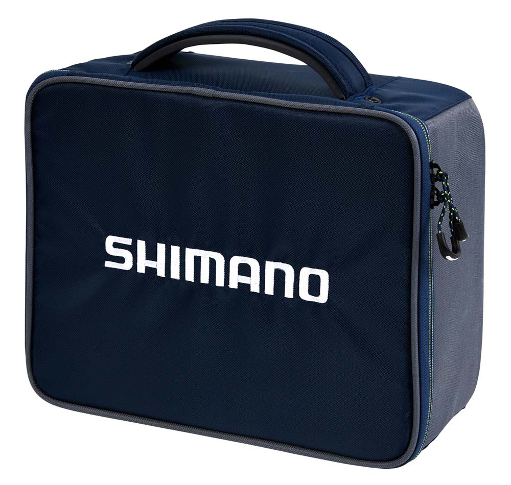 Reel Covers/Accessories Shimano Large Fishing Reel Storage Case - Fits Up  To 6 Spin Or Baitcaster Reels - Lightweight and slim design - Tackle Storage  store