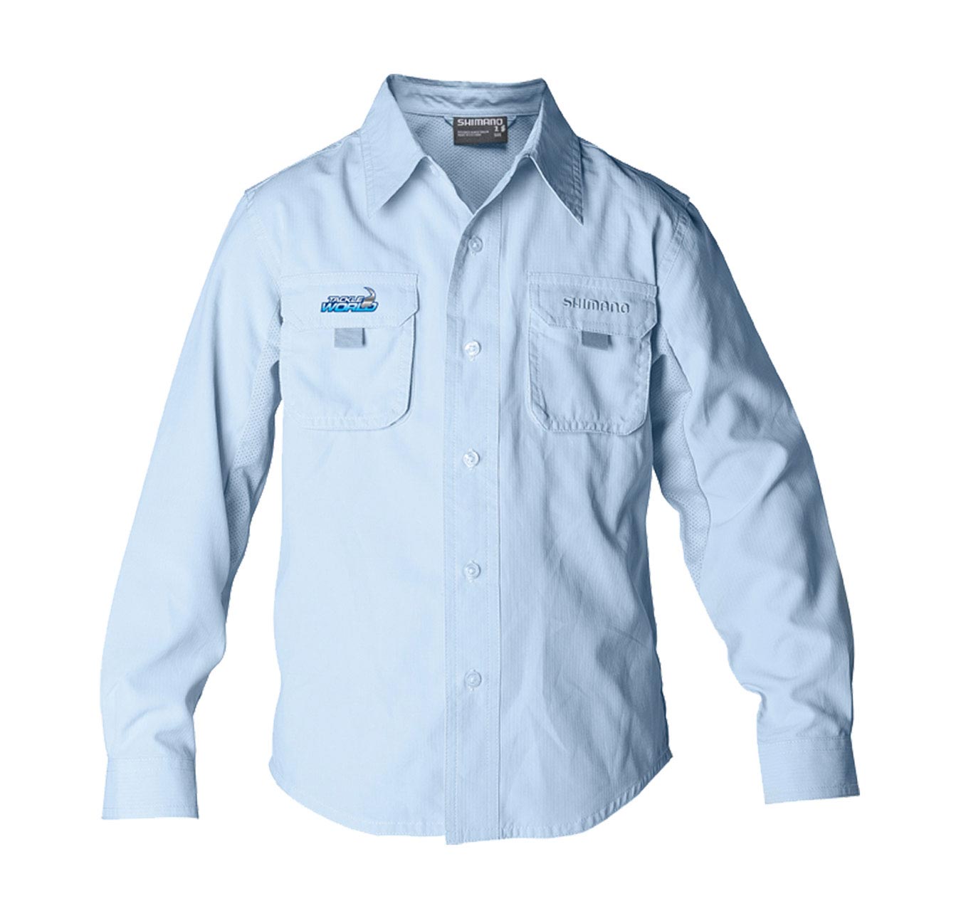 Shimano TW Kids Vented Fishing Shirt Skyway