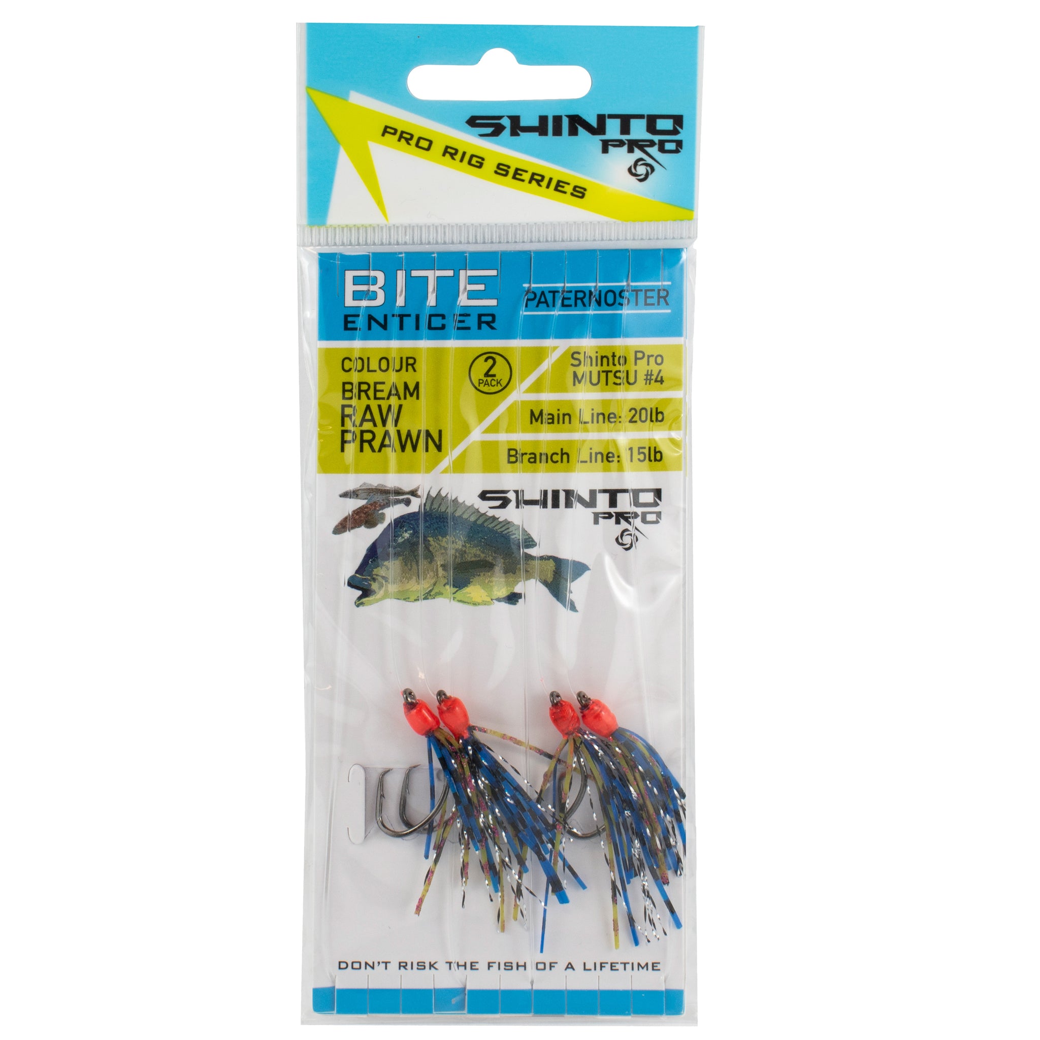 Shinto Pro Bite Enticer Paternoster Mutsu Circle Rig 2pk Size #4 ...