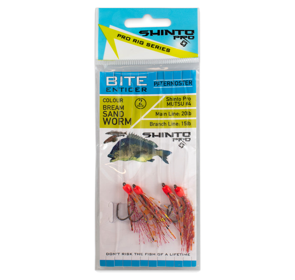 Shinto Pro Bite Enticer Paternoster Mutsu Circle Rig 2pk Size #4 ...