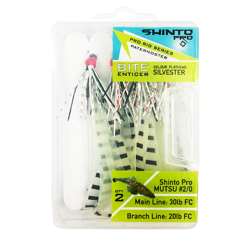 Shinto Pro Bite Enticer Paternoster Mutsu Circle Rig 2pk Size 2/0 ...