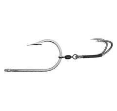 Buy Double Assist Hook Rigs, 3pcs Stainless Steel Offset Fishing Hooks for  Trolling and Chunking, Premium Fishing Assisted Hooks for Freshwater  Saltwater Fishing Online at desertcartKUWAIT