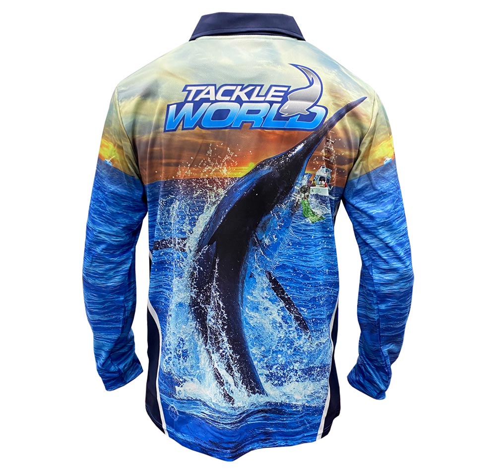 Tackle World Angler Series Marlin Adults Fishing Shirt - Fergo's